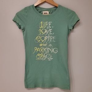 Ruehl No.925 - Live, Love, Coffee and a Parking Space T-Shirt